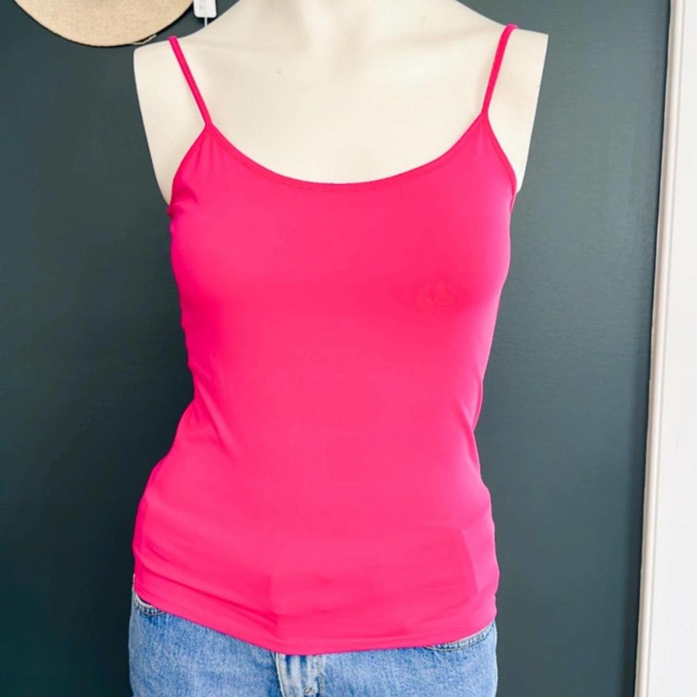 Zara stretch magenta pink top